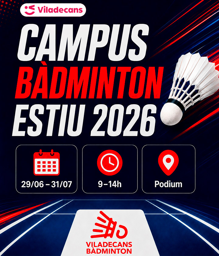 Campus Bàdminton Estiu 2026